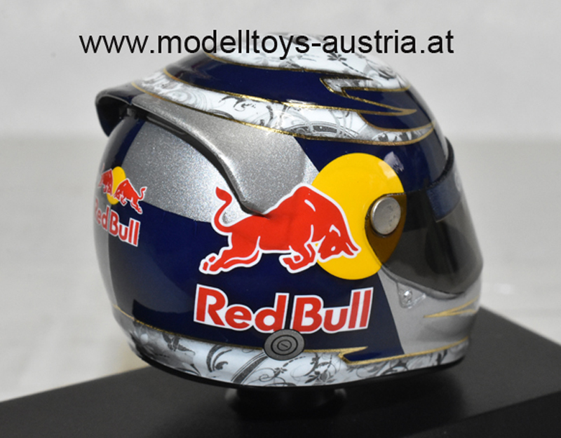 Helm ARAI 2009 Sebastian VETTEL China GP Shanghai Red Bull 1:8