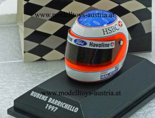 1997 Helm Arai 1997 Rubens BARRICHELLO Stewart 1:8
