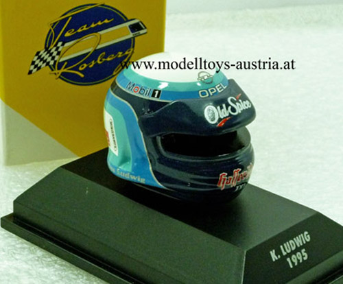 1995 Helm Stand 21 1995 DTM Klaus LUDWIG Opel 1:8