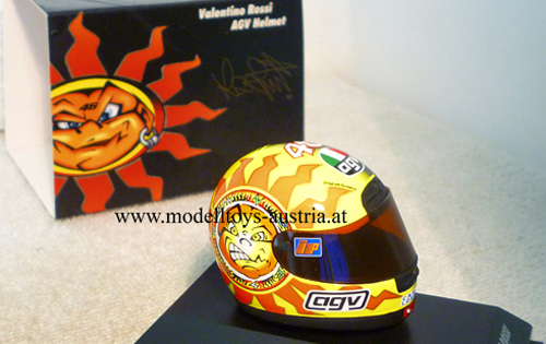 Helm AGV Valentino ROSSI 1996 125 ccm 1:8