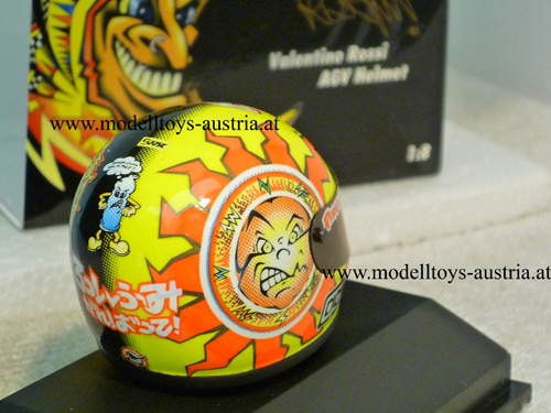 Helm AGV Valentino ROSSI 1997 125 ccm 1:8