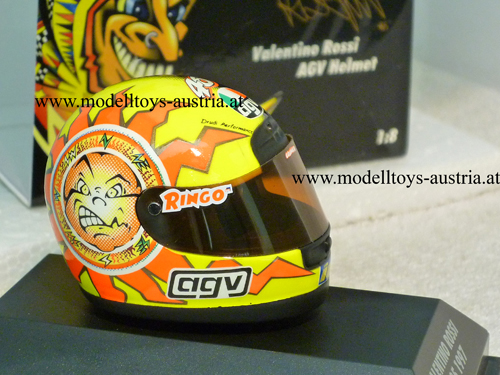 Helm AGV Valentino ROSSI 1997 125 ccm 1:8