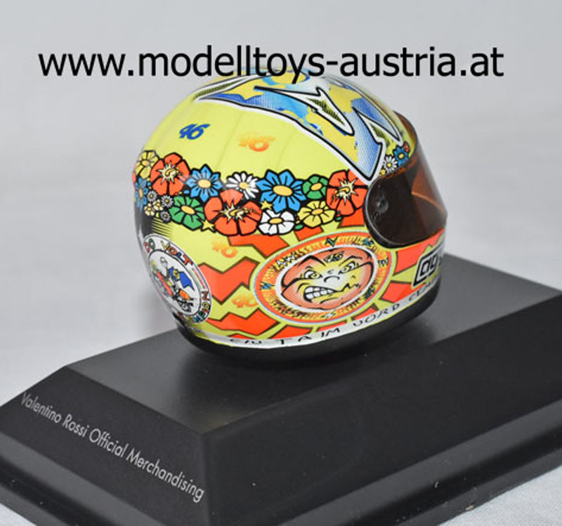 Helm AGV Valentino ROSSI 1999 250 ccm WELTMEISTER 1:8