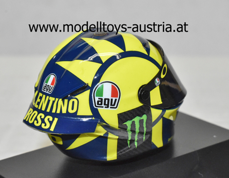 Helm AGV Valentino ROSSI 2018 Moto GP 1:8