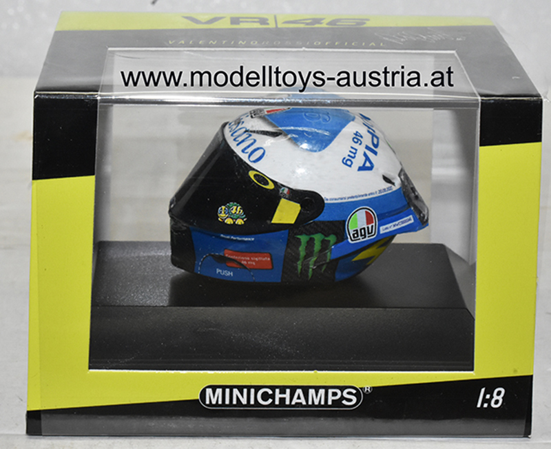 Helm AGV Valentino ROSSI 2020 Moto GP MISANO Race 2 1:8