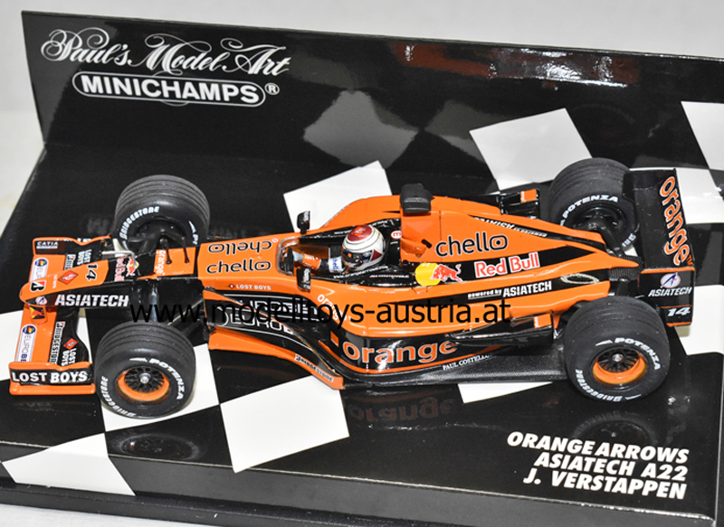 Arrows A22 Asiatech 001 2001 Jos VERSTAPPEN 1:43