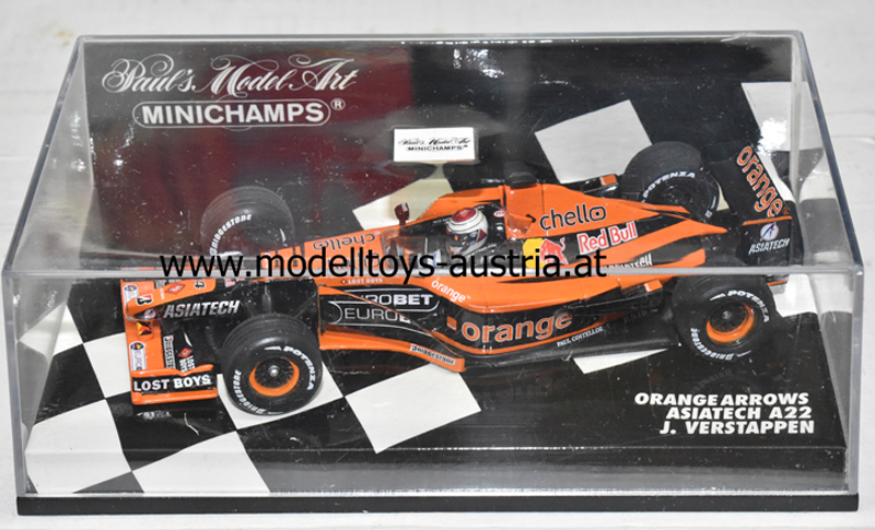 Arrows A22 Asiatech 001 2001 Jos VERSTAPPEN 1:43