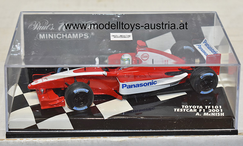 Toyota TF 101 2001 Testcar Allan McNish 1:43