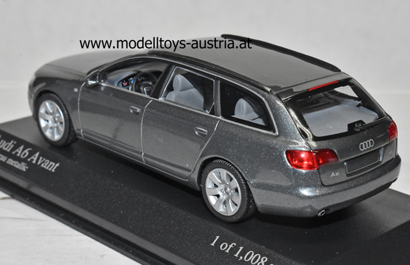 Audi A6 Avant Kombi 2006 grau metallik 1:43