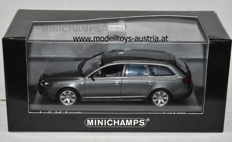 Audi A6 Avant Kombi 2006 grau metallik 1:43