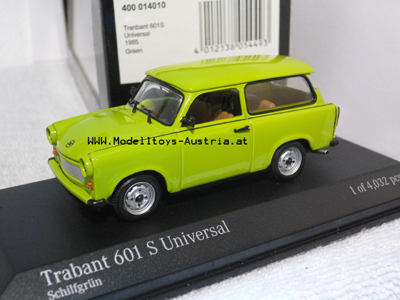 Trabant 601 S Universal Kombi 1985 grün 1:43
