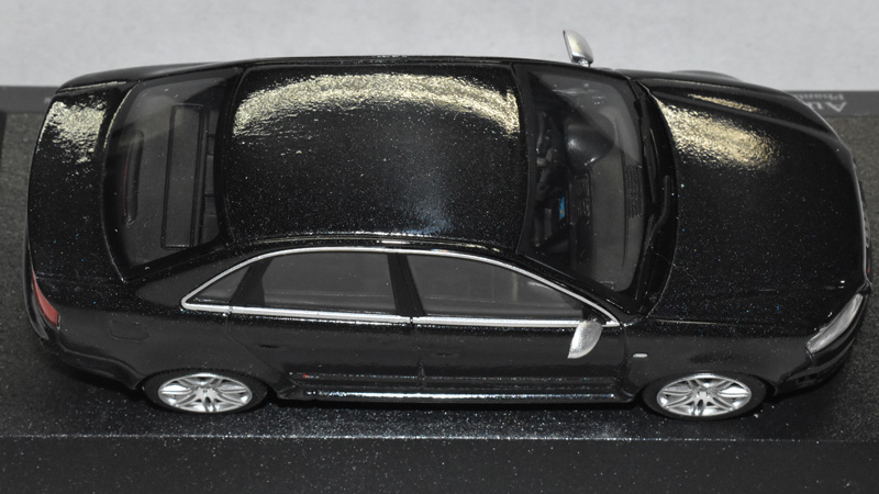 Audi A4 B7 Limousine RS4 2005 schwarz metallik 1:43