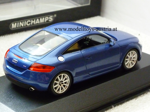 Audi TT Coupe 2006 blau metallik 1:43