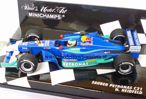 Sauber C21 Petronas RED BULL 2002 Nick HEIDFELD 1:43