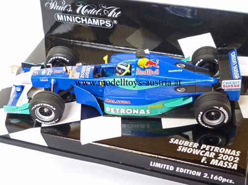 Sauber C20 Petronas RED BULL 2002 Showcar Felipe MASSA 1:43