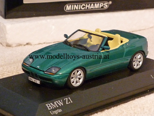 BMW Z1 Cabrio 1988 - 1991 grün metallik 1:43