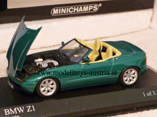 BMW Z1 Cabrio 1988 - 1991 grün metallik 1:43