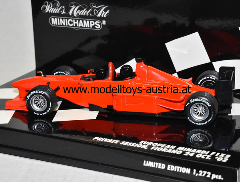 Minardi European F1X2 2002 DOPPELSITZER 1:43