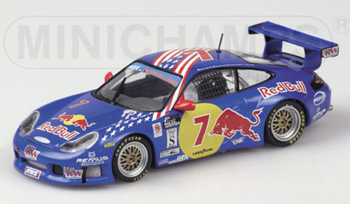 Porsche 911 996 GT3 R 2002 Daytona Red Bull Dieter QUESTER 1:43