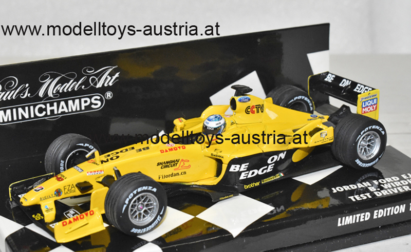 Jordan EJ13 Ford 2003 Björn WIRDHEIM Test Driver 1:43