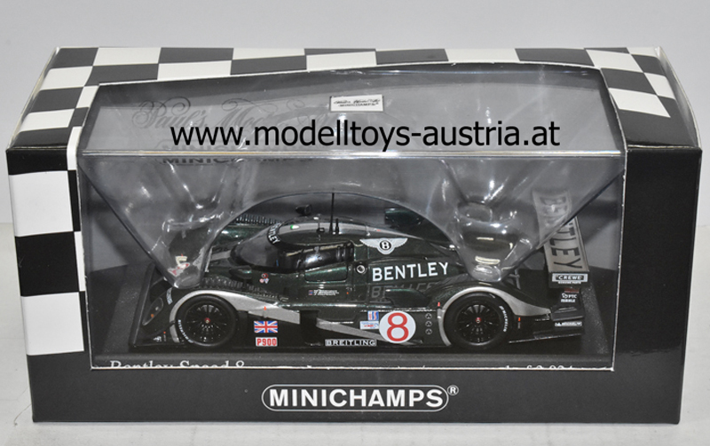 Bentley Speed 8 2003 Sebring 12 Stunden Rennen HERBERT / BRABHAM / BLUNDELL 1:43