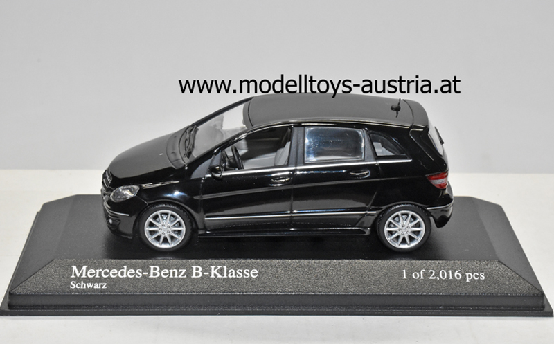 Mercedes Benz T245 B-Klasse 2005 - 2011 schwarz 1:43