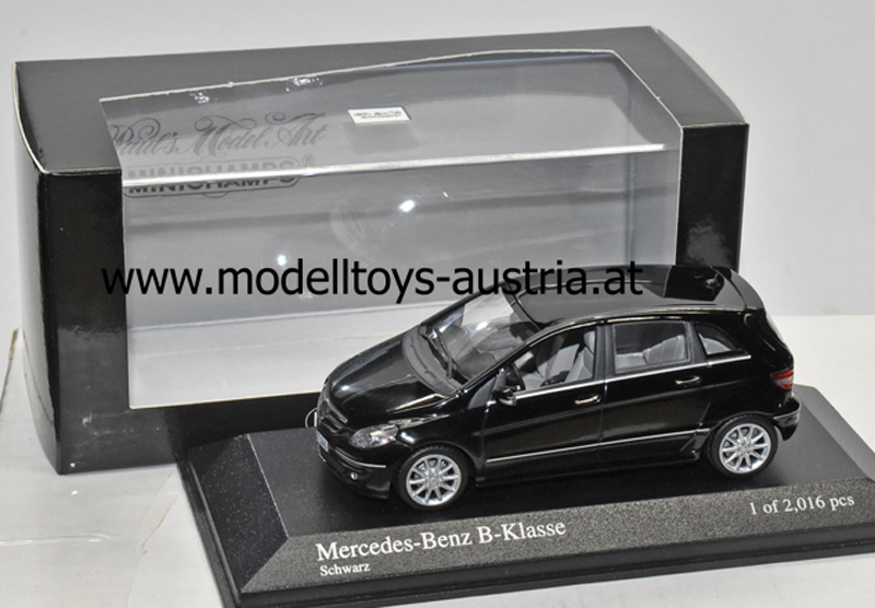 Mercedes Benz T245 B-Klasse 2005 - 2011 schwarz 1:43