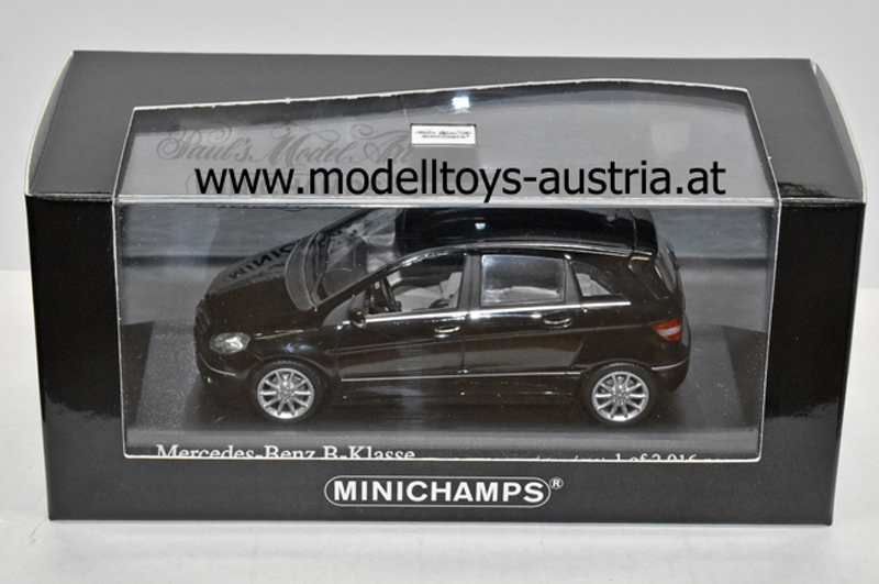 Mercedes Benz T245 B-Klasse 2005 - 2011 schwarz 1:43