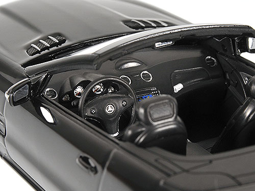 Mercedes Benz SL 63 R230 AMG Cabrio 2008 schwarz 1:43