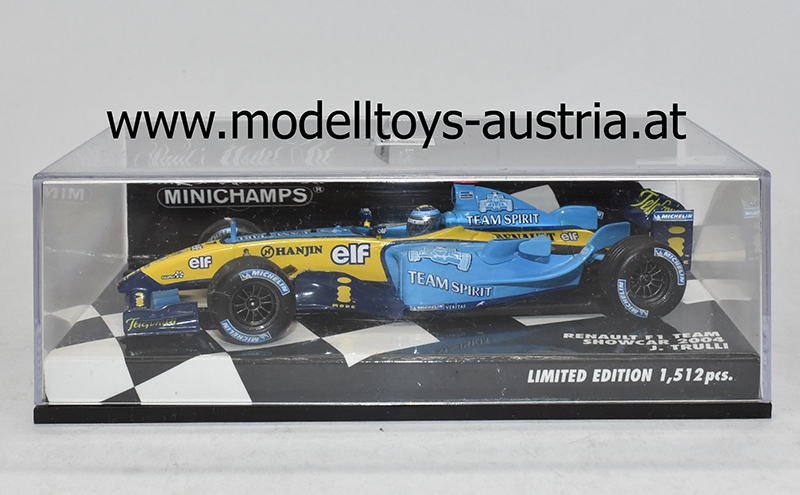 Renault F1 Team 2004 Showcar Jarno TRULLI 1:43
