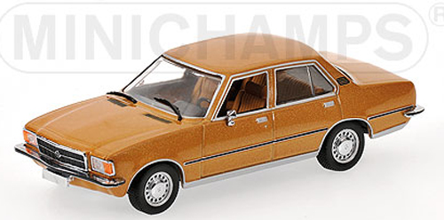 Opel Rekord D Limousine 1975 gold metallik 1:43