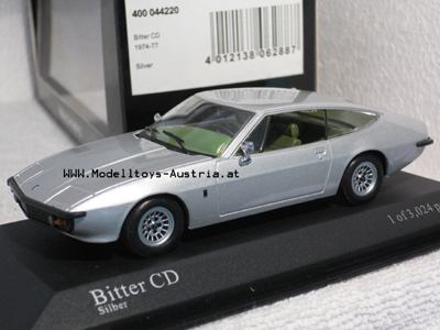 Bitter CD 1974 - 1977 silber 1:43