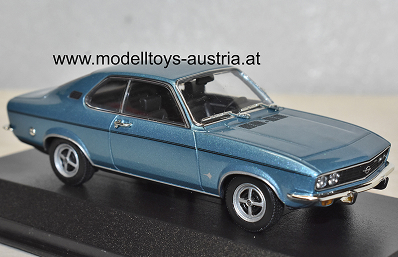 Opel Manta A 1971 blau metallik 1:43