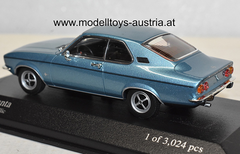 Opel Manta A 1971 blau metallik 1:43