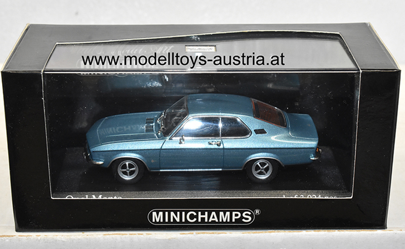 Opel Manta A 1971 blau metallik 1:43