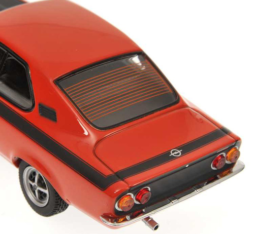 Opel Manta A GT/E 1974 rot / schwarz 1:43
