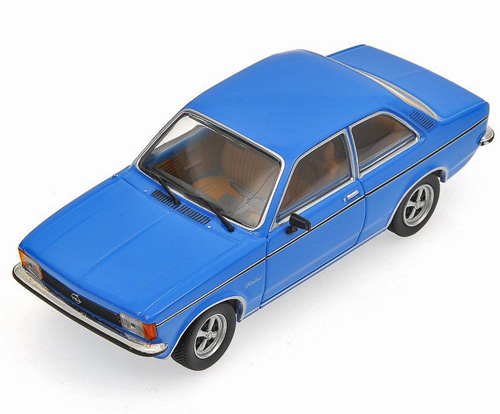 Opel Kadett C Limousine 2-türig 1978 blau 1:43