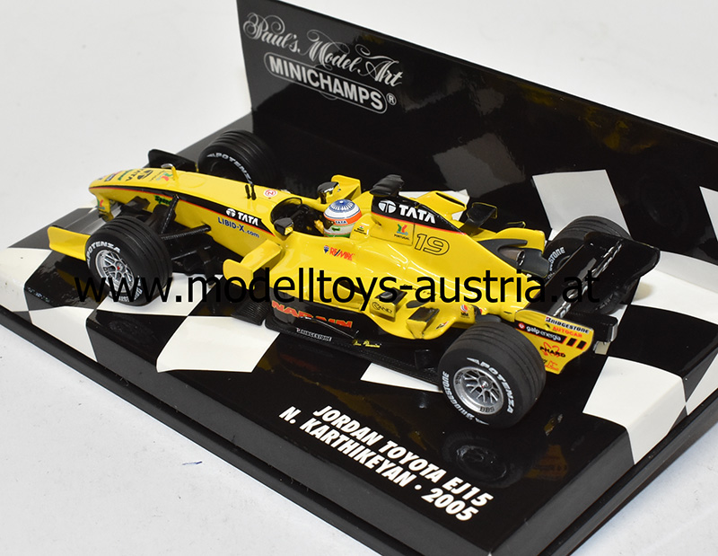 Jordan EJ15 Toyota 2005 Narain KARTHIKEYAN 1:43