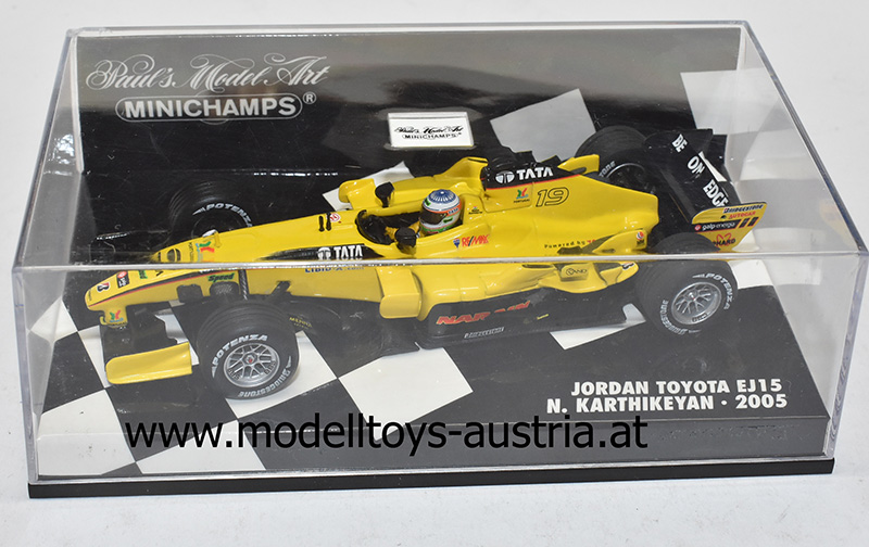 Jordan EJ15 Toyota 2005 Narain KARTHIKEYAN 1:43