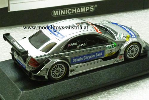 Mercedes Benz C Klasse DTM 2005 Meister Gary PAFFETT 1:43