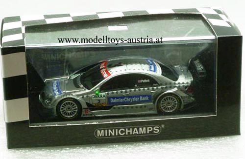 Mercedes Benz C Klasse DTM 2005 Meister Gary PAFFETT 1:43
