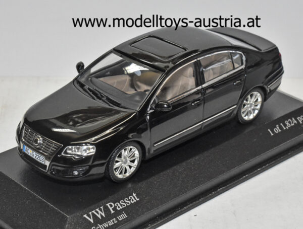 VW Passat B6 Limousine Typ 3C 2005 - 2010 schwarz 1:43