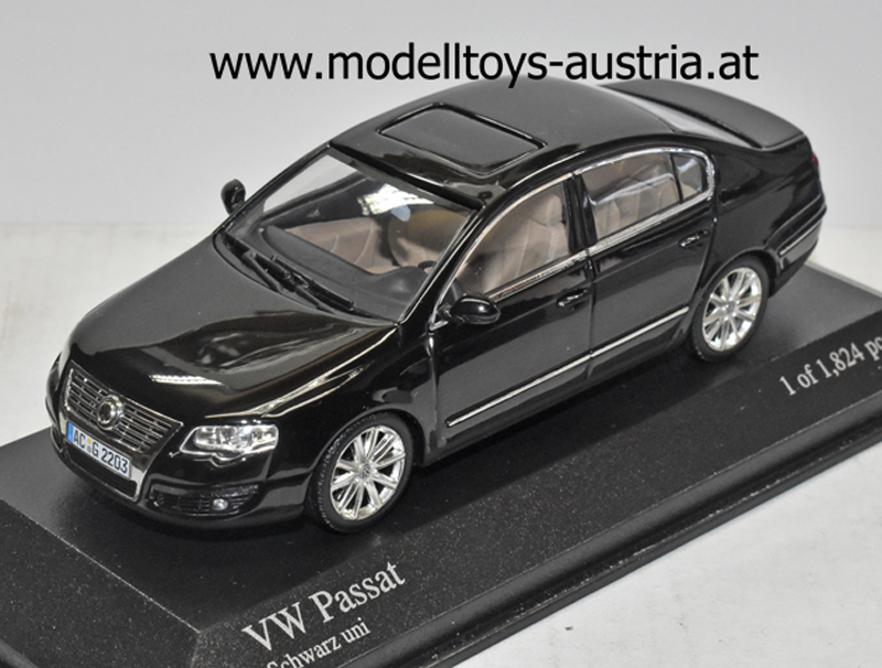 VW Passat B6 Limousine Typ 3C 2005 - 2010 schwarz 1:43