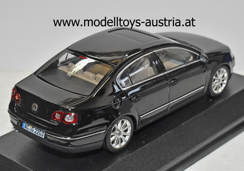 VW Passat B6 Limousine Typ 3C 2005 - 2010 schwarz 1:43
