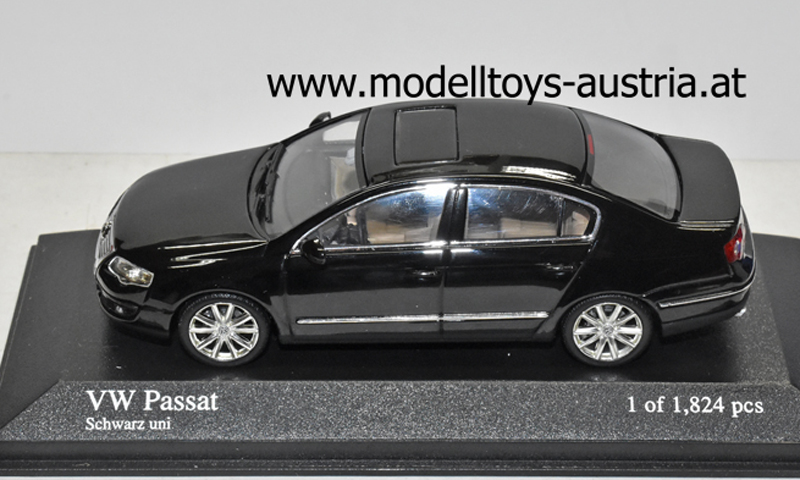 VW Passat B6 Limousine Typ 3C 2005 - 2010 schwarz 1:43