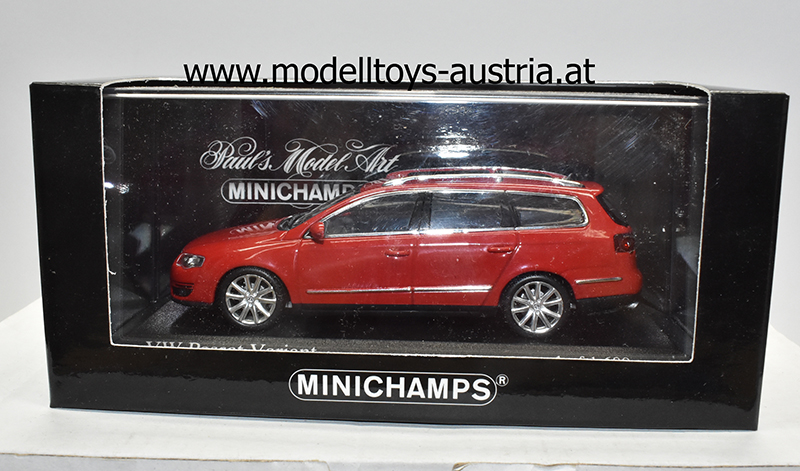 VW Passat B6 Variant Kombi Typ 3C 2005 - 2010 rot 1:43