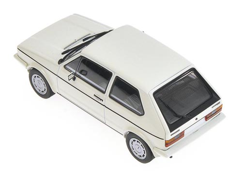 VW Golf I Limousine 2-türig GTI PIRELLI 1983 weiss 1:43