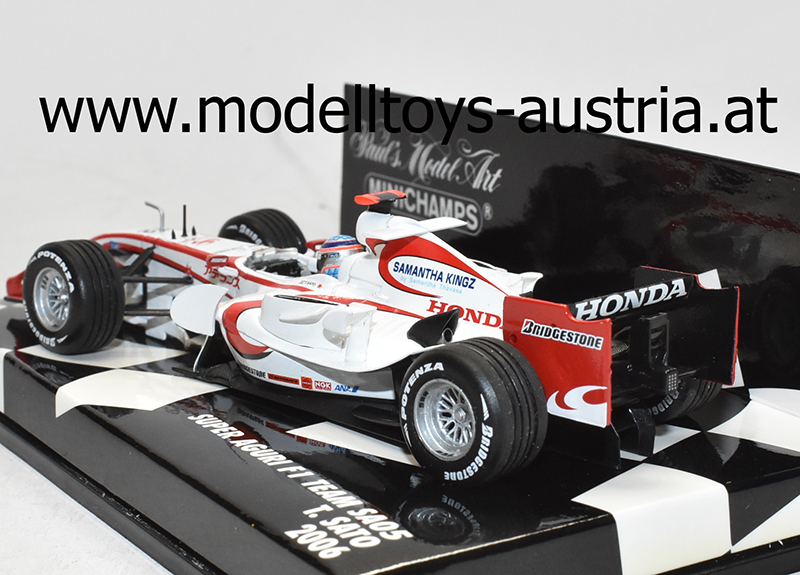 Super Aguri SA05 Honda 2006 Takuma SATO 1:43