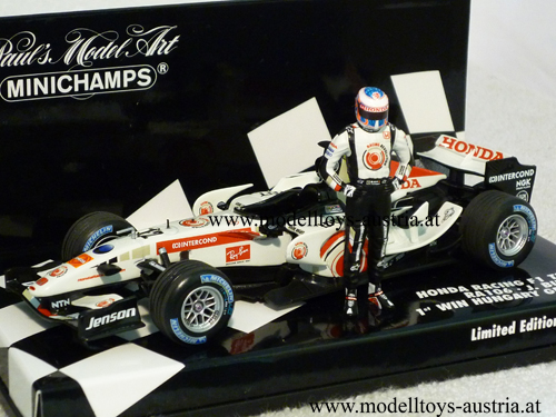 Honda RA106 2006 Sieger Ungarn GP Jenson BUTTON 1:43