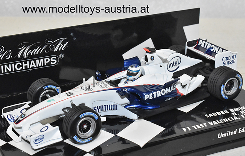 Sauber C24B BMW 2006 F1 TEST VALENCIA 25. Februar 2006 Nick Heidfeld 1:43